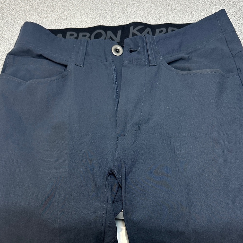 Karbon Navy Chinos Golf Pants - stretch active fit